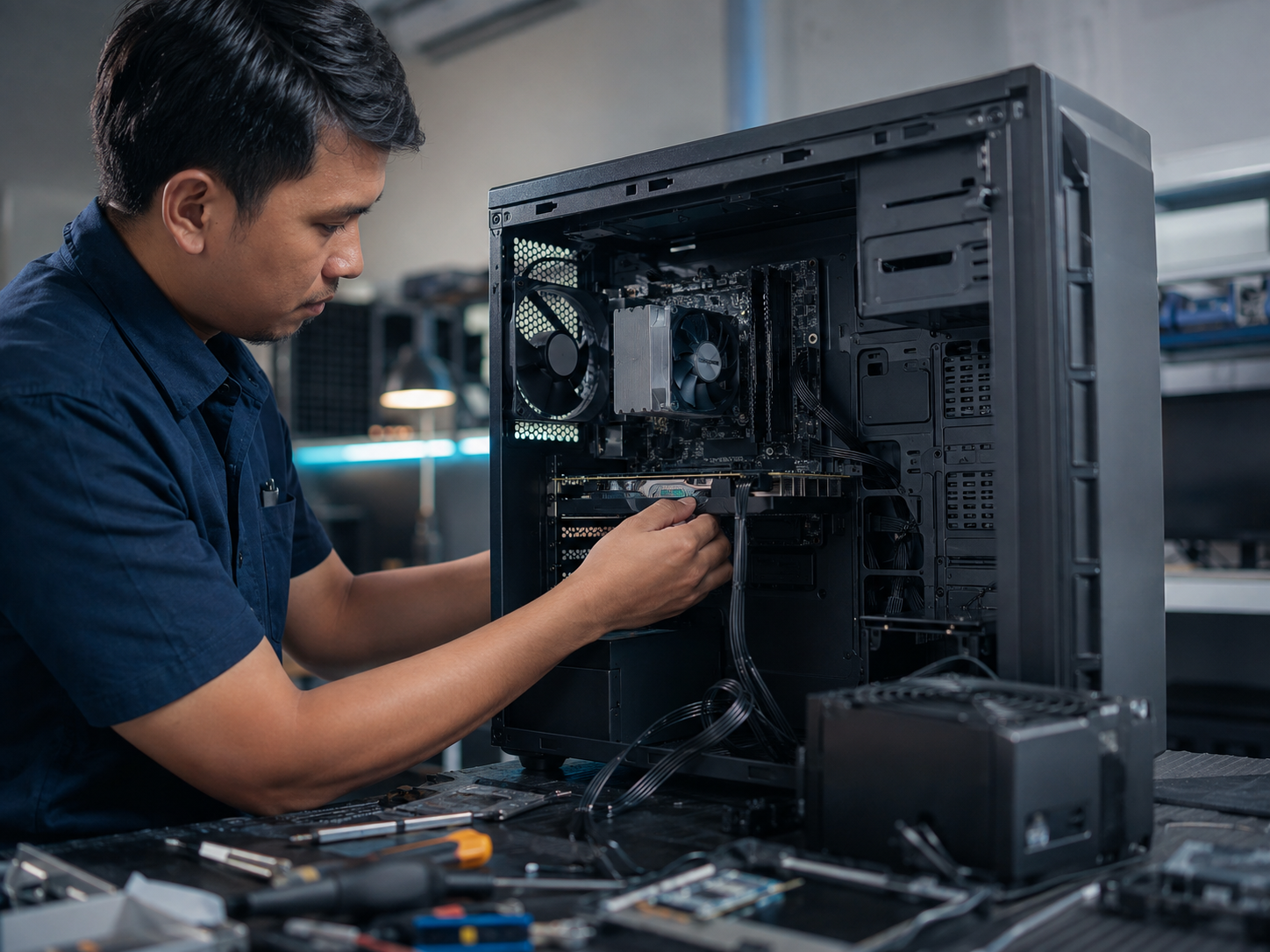 Hasil Rakit PC Gaming