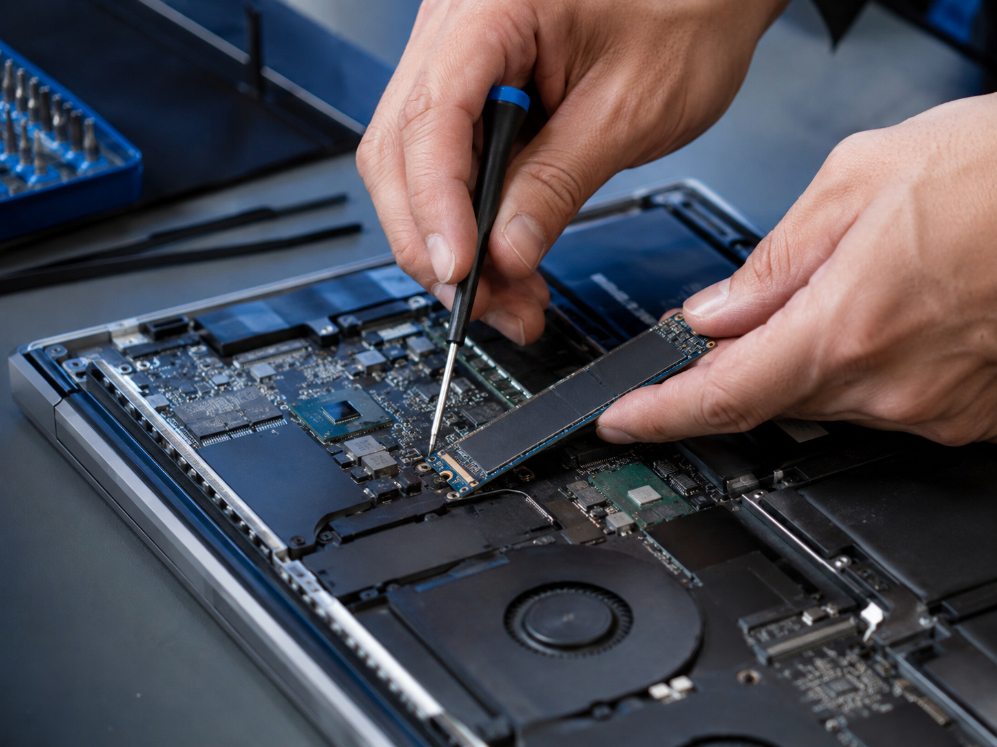 Proses Upgrade SSD